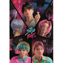 K-Pop Demon Hunters Puzzle 500 Pièces