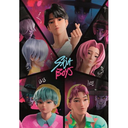 K-Pop Demon Hunters Puzzle 500 Pièces
