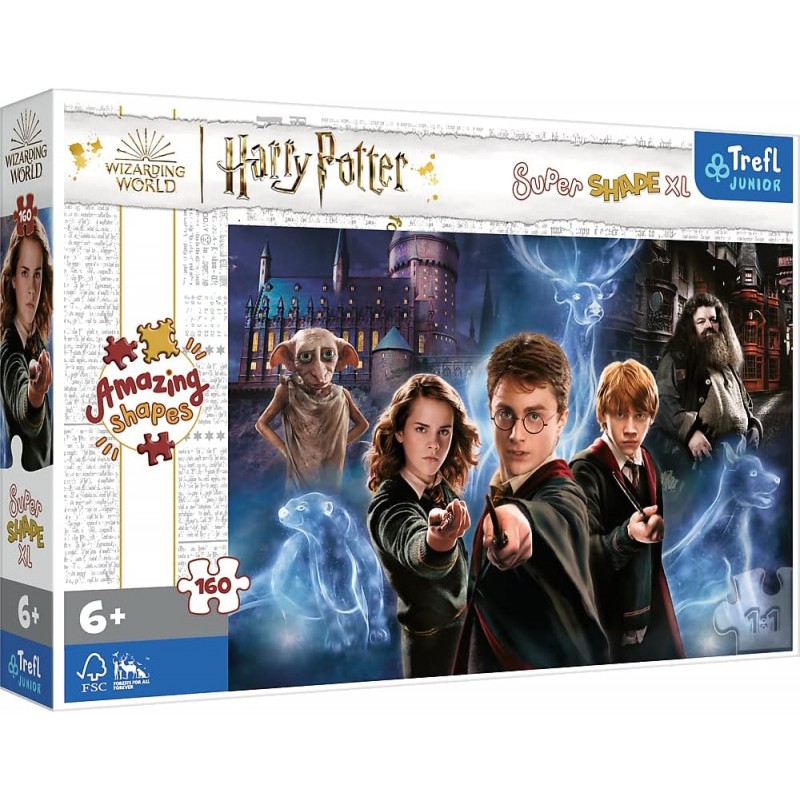 Harry Potter, Le Monde Magique de Harry Potter - Puzzle 160 XL Super Shape Harry Potter, Le Monde Magique de Harry Potter - Puzzle 160 XL Super Shape