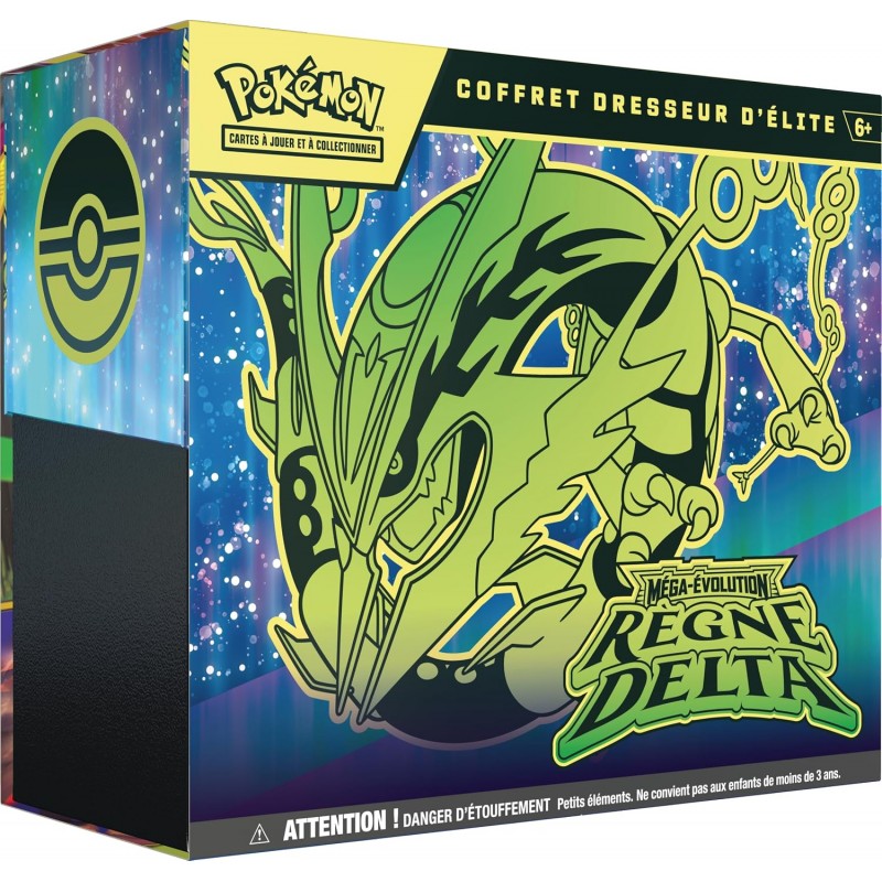 Pokémon : Coffret Dresseur d’élite Méga-Évolution – Règne Delta