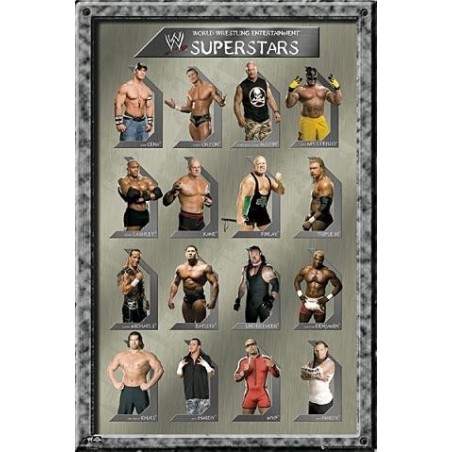 POSTER WWE SUPERSTARS