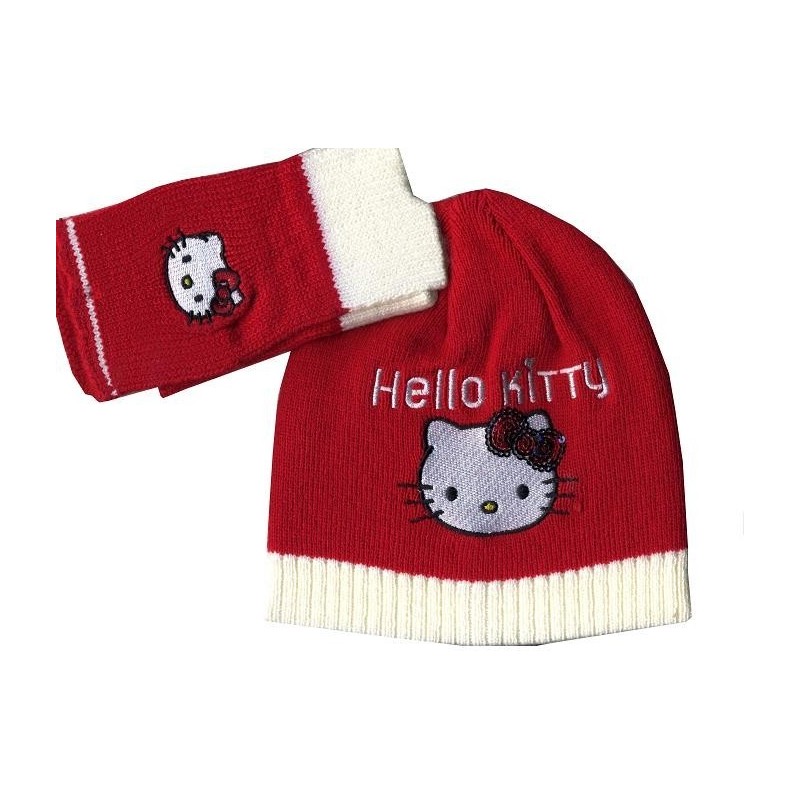 BONNET MITAINES HELLO KITTY T52