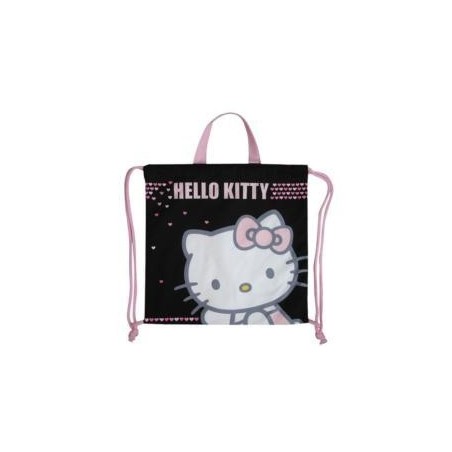 SAC POCHE HELLO KITTY heart 35 cm