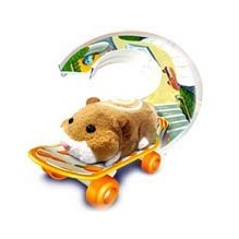 SKATE BOARD ET COURBE ZHU ZHU PETS