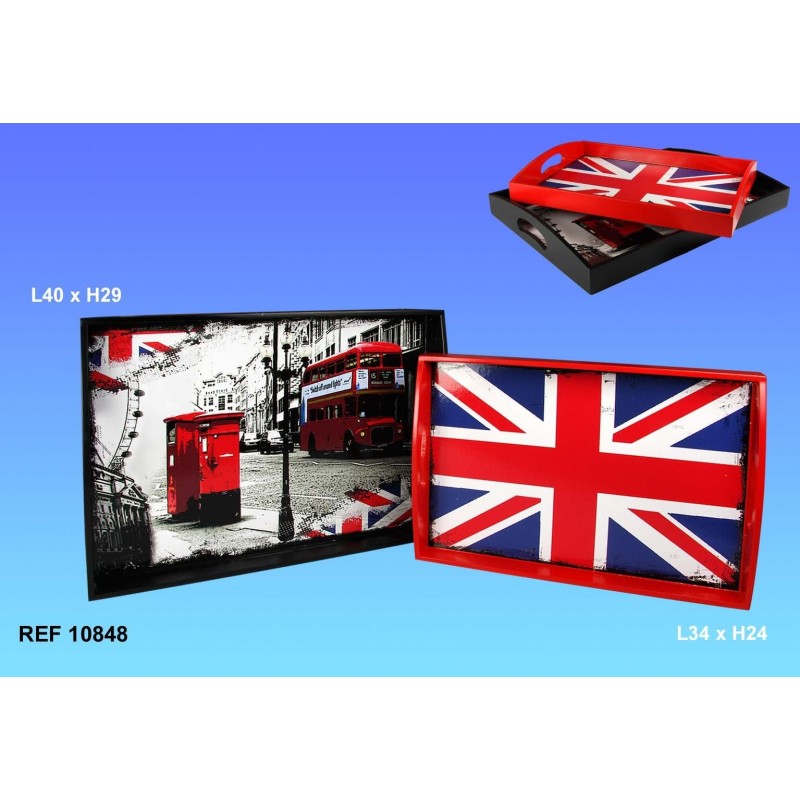 SET 2 PLATEAUX LONDRES SET 2 PLATEAUX LONDRES