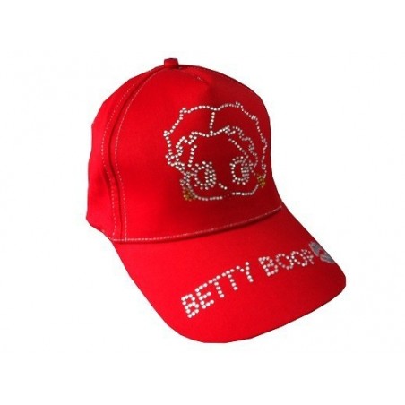 CASQUETTE BETTY BOOP Rouge