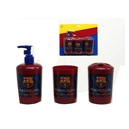 SET SALLE DE BAIN FC BARCELONE 3 Pieces