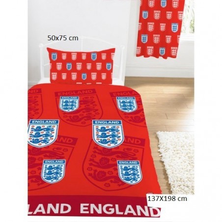 HOUSSE DE COUETTE ANGLETERRE rouge