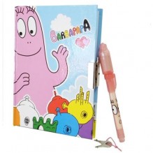 JOURNAL INTIME BARBAPAPA avec stylo