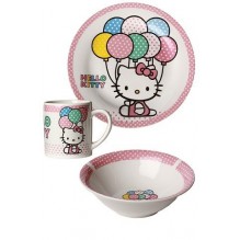 SET PETIT DEJEUNER HELLO KITTY Ballon