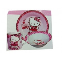 SET PETIT DEJEUNER HELLO KITTY Wild