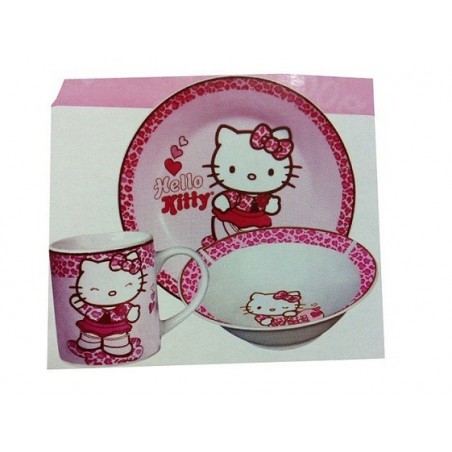 SET PETIT DEJEUNER HELLO KITTY Wild