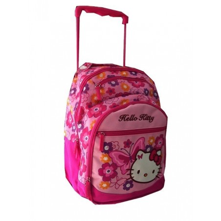 CARTABLE A ROULETTES HELLO KITTY