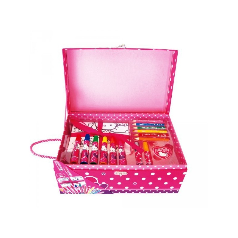 COFFRET PAPETERIE HELLO KITTY