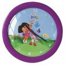 HORLOGE DORA MAUVE