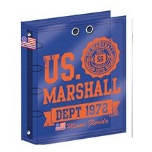 CLASSEUR US.MARSHALL BLEU