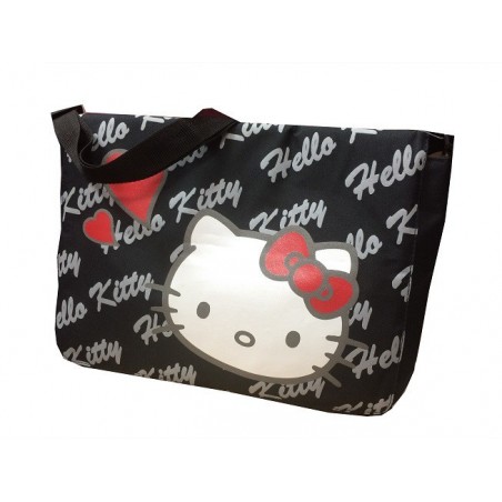 HELLO KITTY SAC RABAT NOIR