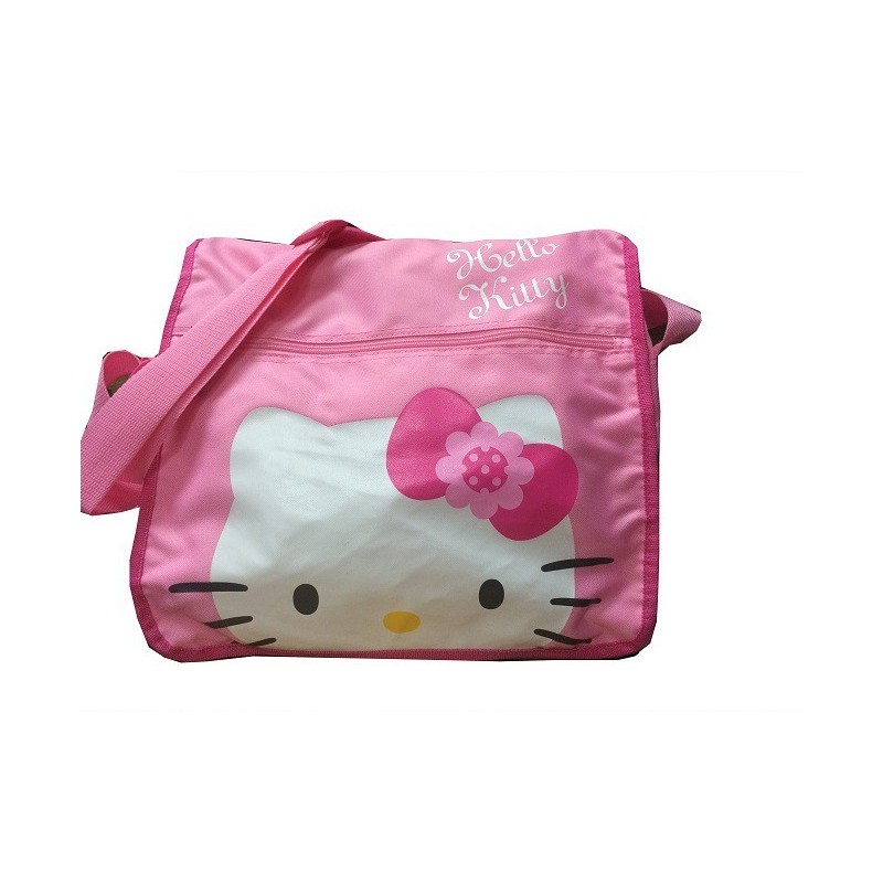 HELLO KITTY GRAND SAC BESACE ROSE