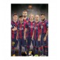 CARTE POSTALE A4 FC BARCELONE