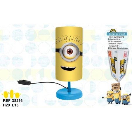 LAMPE DE CHEVET LES MINIONS 