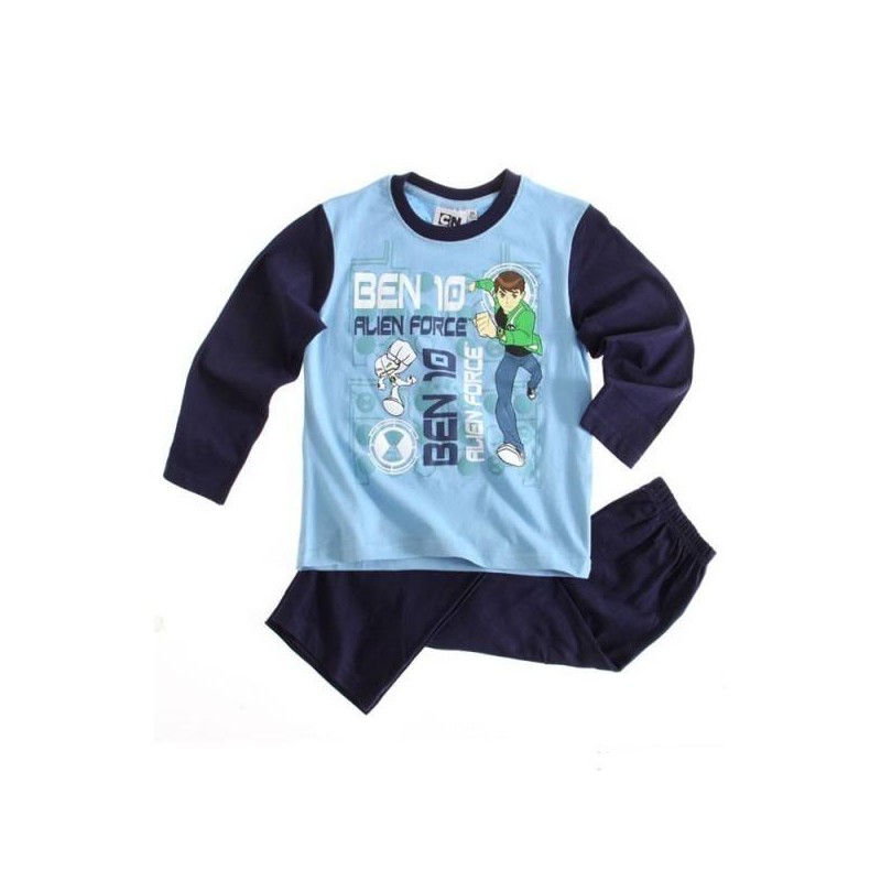 PYJAMA BEN 10 bleu ciel 3 ans