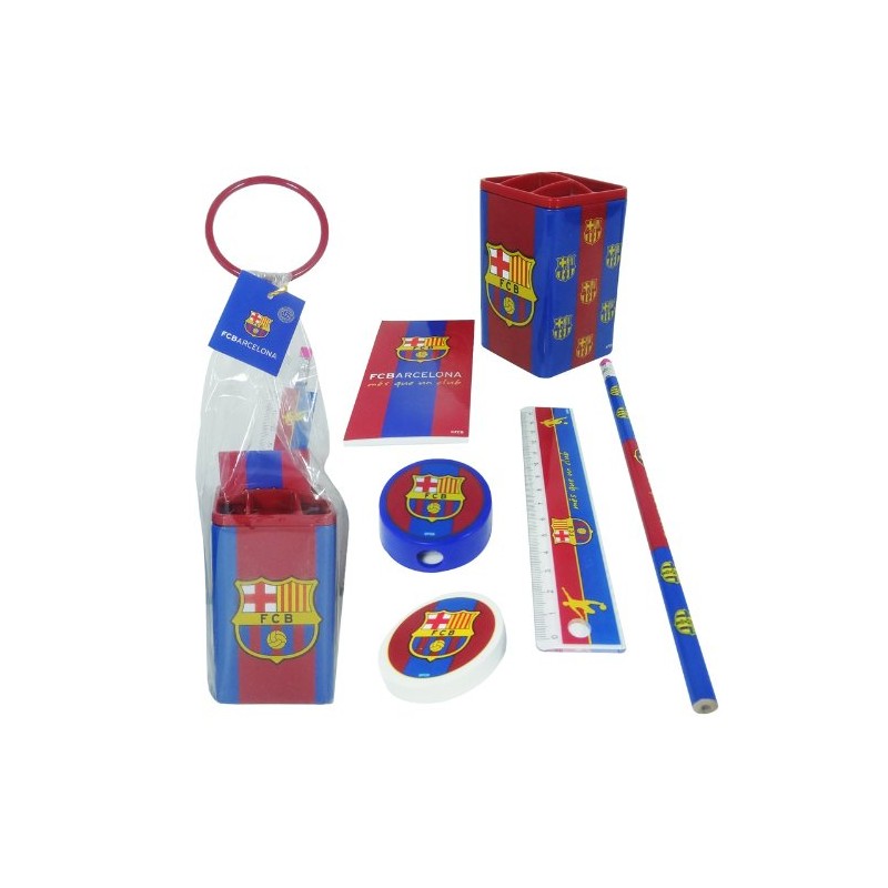 SET SCOLAIRE EN POT FC BARCELONE SET SCOLAIRE EN POT FC BARCELONE