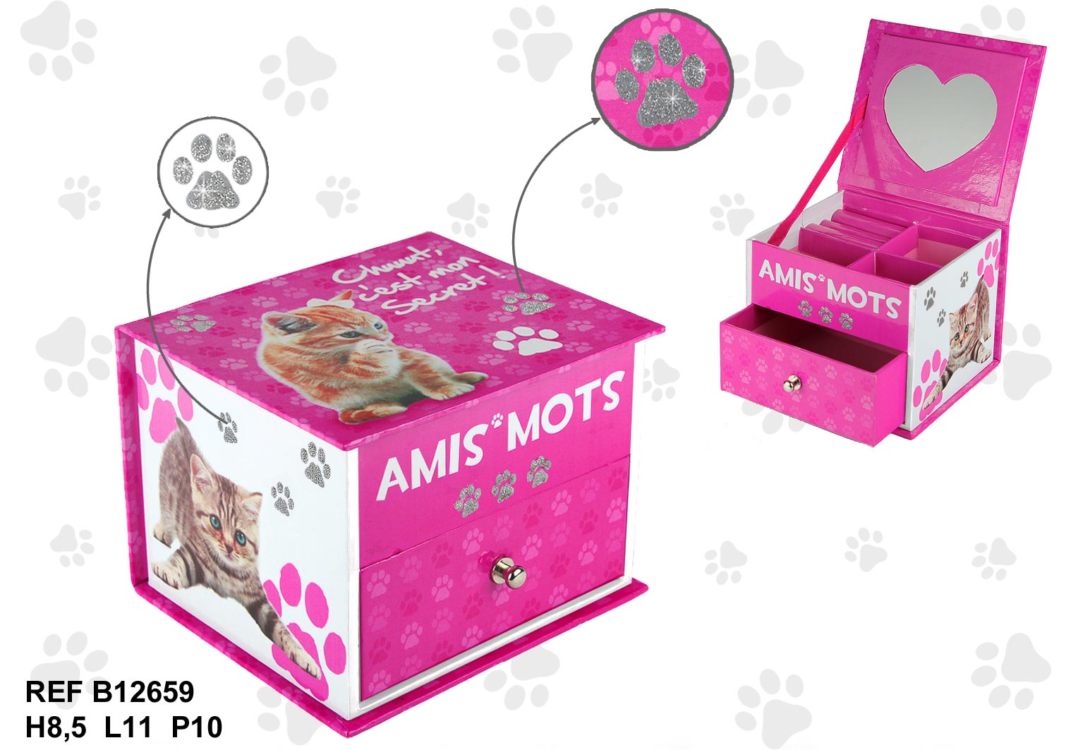 Boite A Bijoux Chat Boite A Bijoux Chat