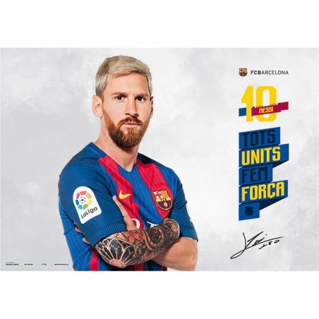 SOUS MAIN FC BARCELONE Lionel Messi