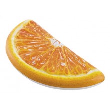 Matelas gonflable forme d'orange intex