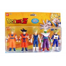 PACK 5 FIGURINES DRAGON BALL Z