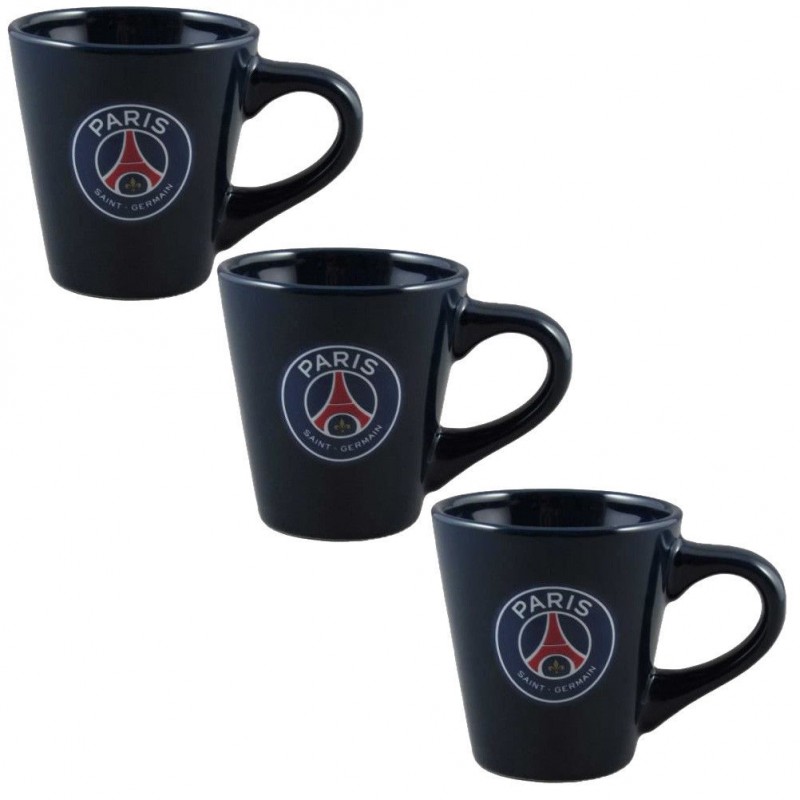 SET 3 TASSES A CAFE PARIS SAINT GERMAIN