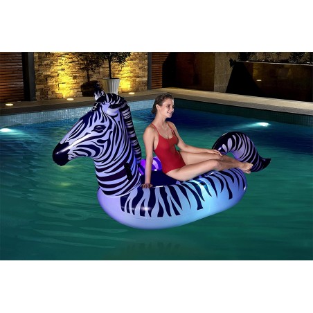 ZEBRE GONFLABLE LUMINEUX