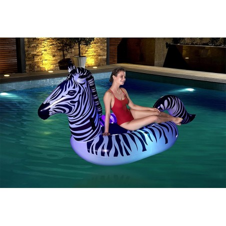 ZEBRE GONFLABLE LUMINEUX