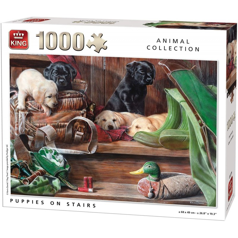 PUZZLE CHIOTS 1000 Pièces