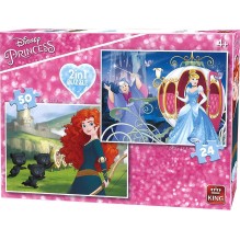 PUZZLE PRINCESSES 2 en 1