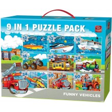 PACK DE PUZZLE 9 en 1