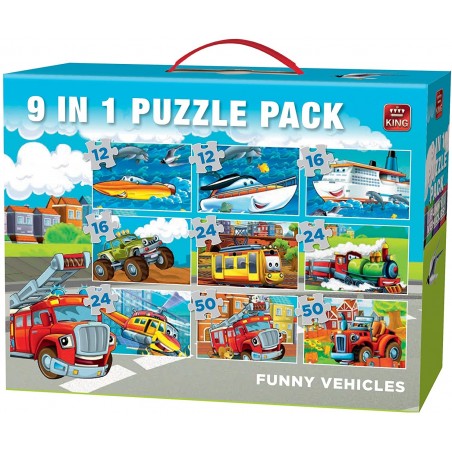 PACK DE PUZZLE 9 en 1