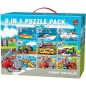 PACK DE PUZZLE 9 en 1