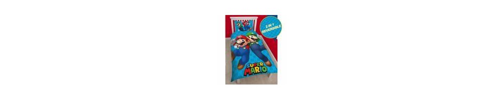 Housses de couette enfant Mario Bros pas cher. Acheter en ligne
