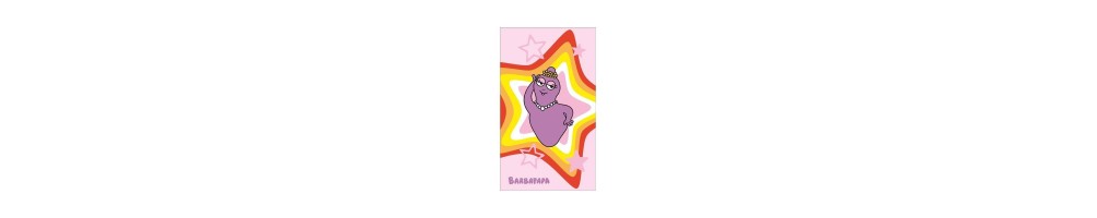 Serviettes, draps de bain Barbapapa pas cher. Acheter en ligne