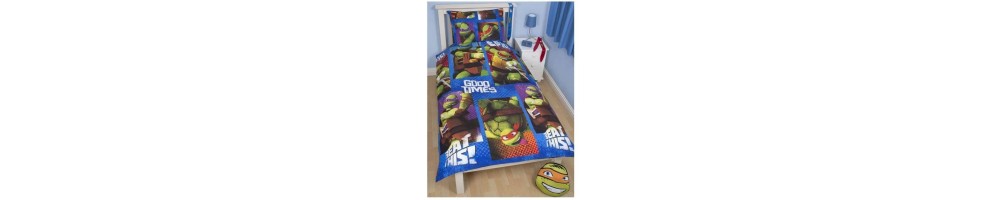 Housses de couette enfant Tortues Ninja pas cher. Acheter en ligne