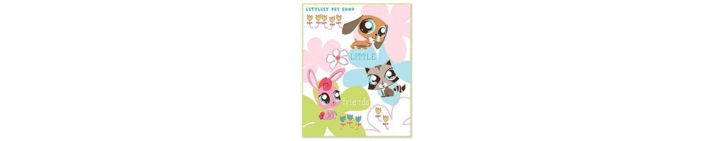 Plaids polaire/ Couvertures Littlest Petshop pas cher. Acheter en ligne