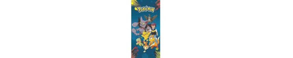 Serviettes de bain, Cape de bain Pokemon pas cher. Acheter en ligne