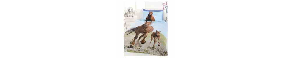 Housses de couette enfant Animaux pas cher. Acheter en ligne