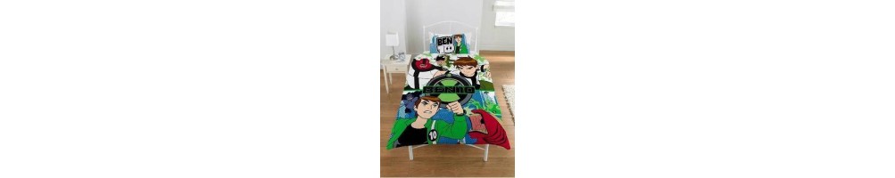 Housses de couette enfant Ben 10 pas cher. Acheter en ligne