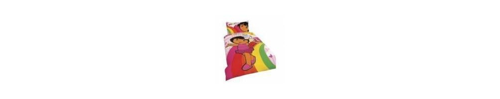 Housses de couette enfant Dora l'exploratrice pas cher. Acheter en ligne