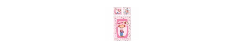 Housses de couette enfant Charlotte aux fraises pas cher. Acheter en ligne